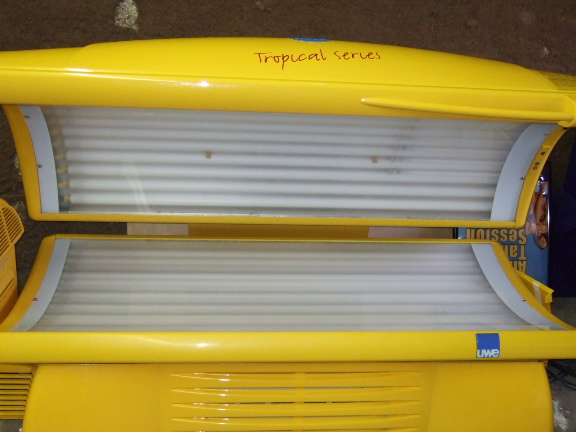 Yellow EWE Tropical Tanning Bed for Sale NJ NY PA 